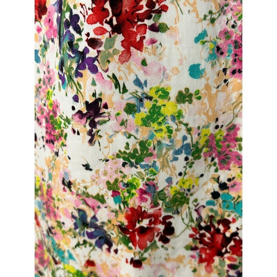 Black Halo Daria Floral Print Dress Sleeveless Sheath Cocktail Party - Haute Poppy