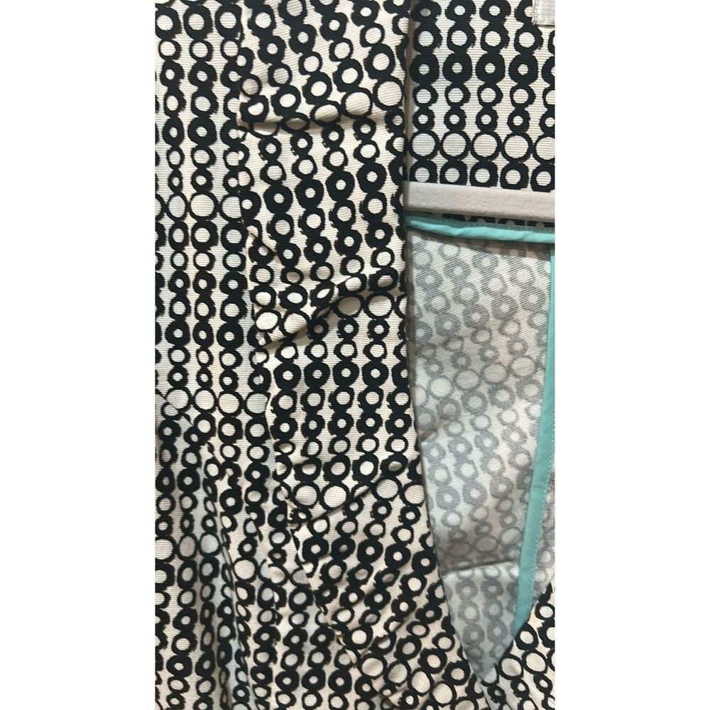 Cabi Du Jour Blazer Geometric Circle Print 3/4 Sleeve - Haute Poppy