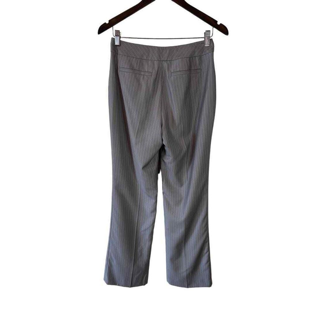 Calvin Klein Grey Pinstripe Dress Pant - Haute Poppy