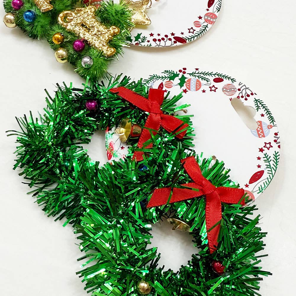 Christmas Theme Dangle Earrings - Haute Poppy