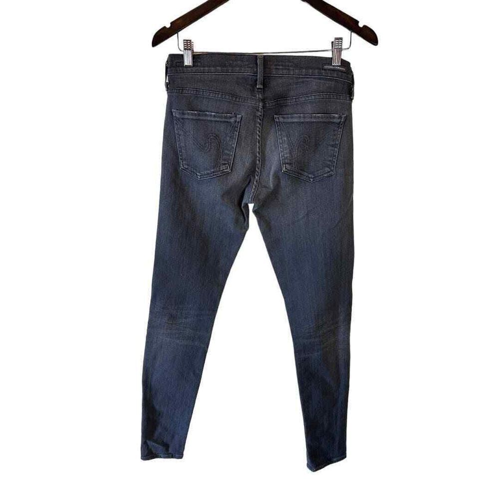 Citizens of Humanity Gray Wash Avedon Low Rise Skinny Jeans - Haute Poppy