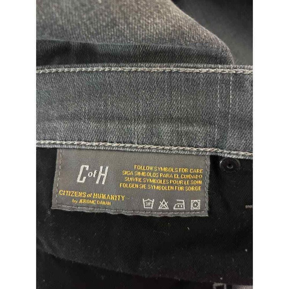 Citizens of Humanity Gray Wash Avedon Low Rise Skinny Jeans - Haute Poppy