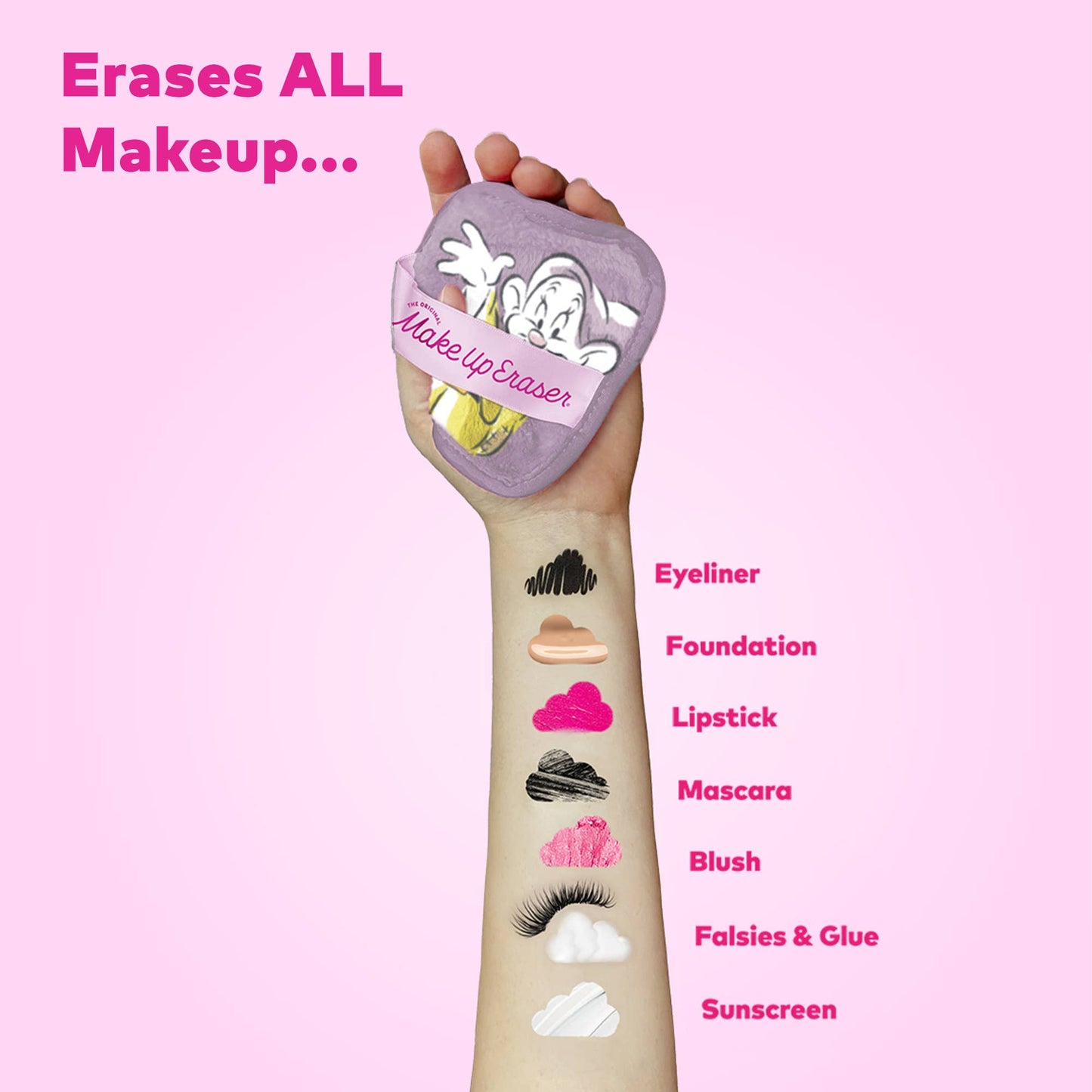 MakeUp Eraser® Snow White & The Seven Dwarfs 7-Day Gift Set  © Disney