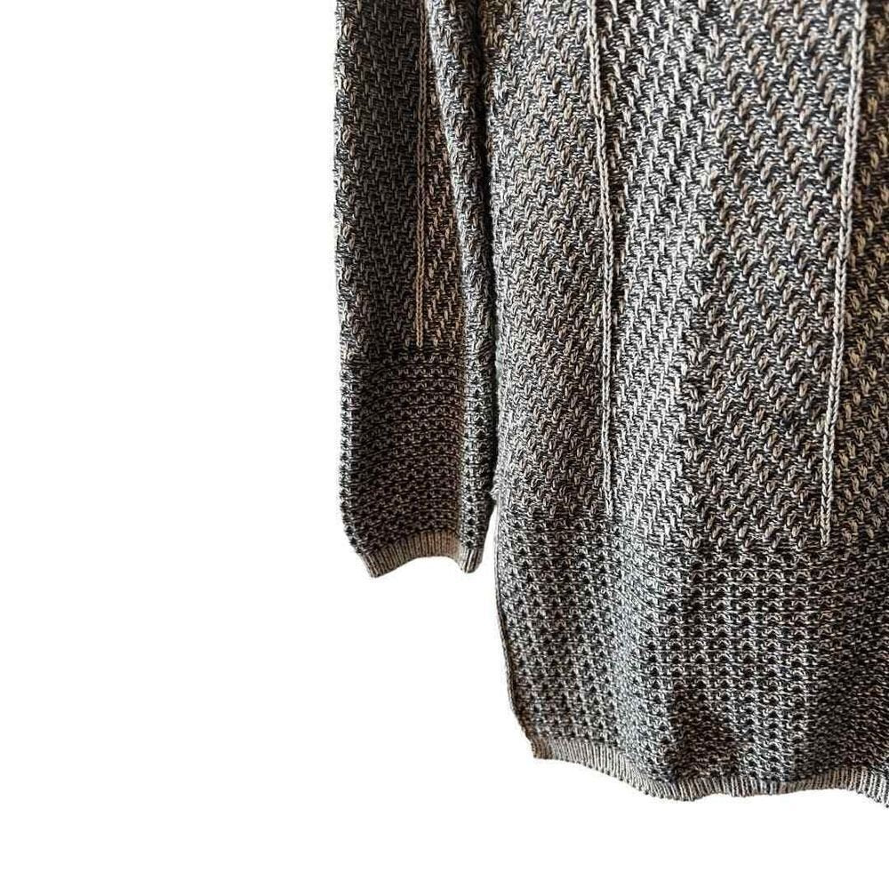 Eight Eight Eight Mock Neck Gray Marble Thread Sweater - Haute Poppy