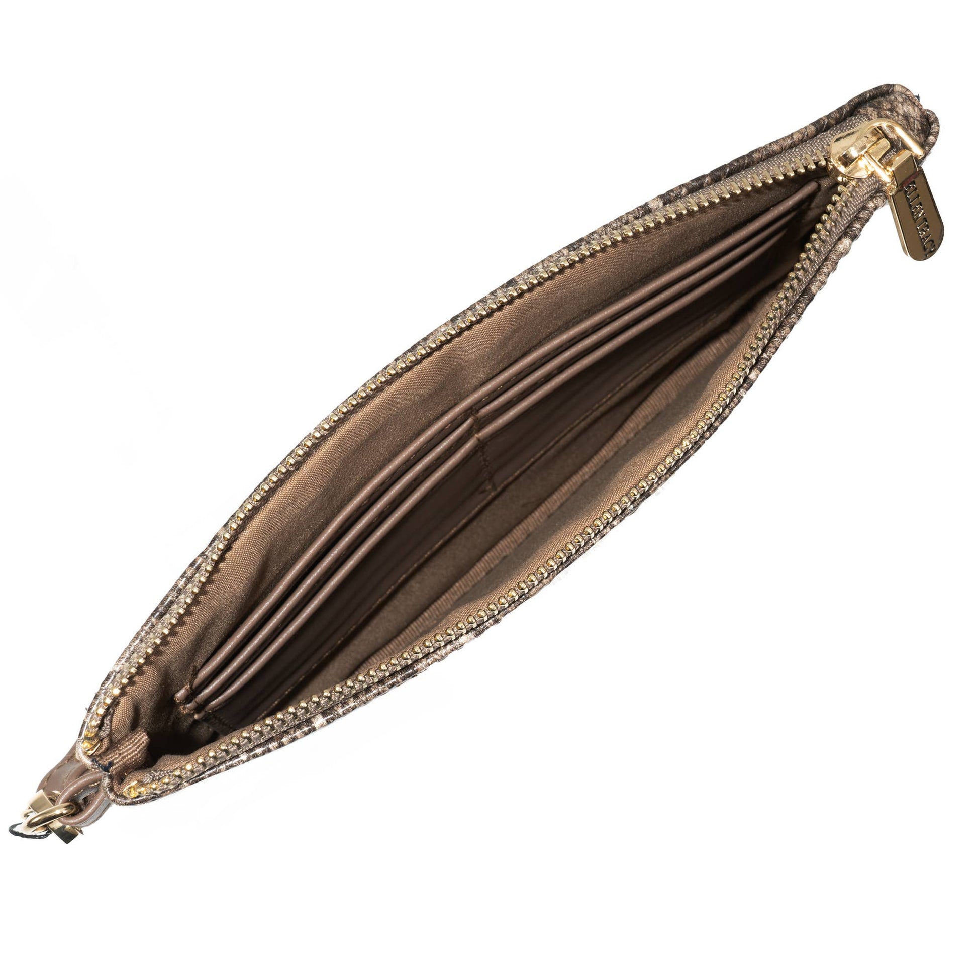 Ellen Tracy Blue Python Print Wristlet - Haute Poppy