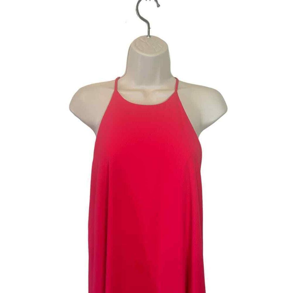 Everly High Neck Scalloped Hem Shift Dress - Haute Poppy