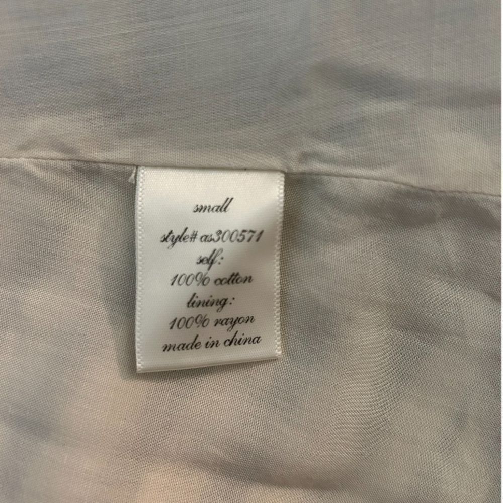 Francesca's Blue Rain Striped Button - Front Skirt with Tie Waist - Haute Poppy