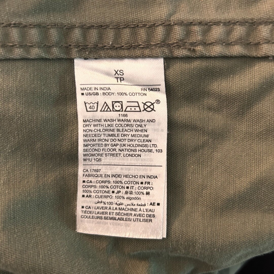 Gap Camo Utility Jacket Military Anorak Drawstring Waist - Haute Poppy