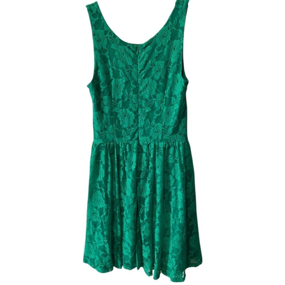 Gianni Bini Green Lace Dress - Haute Poppy