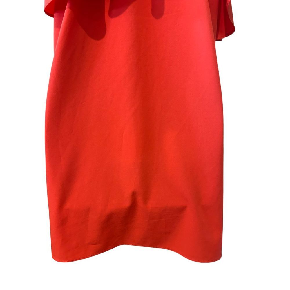 Gianni Bini One Shoulder Ruffle Dress - Haute Poppy