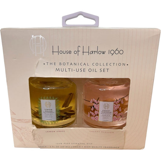 House of Harlow 1960 The Botanical Collection Multi Use Oil Set 2x 2oz - Haute Poppy
