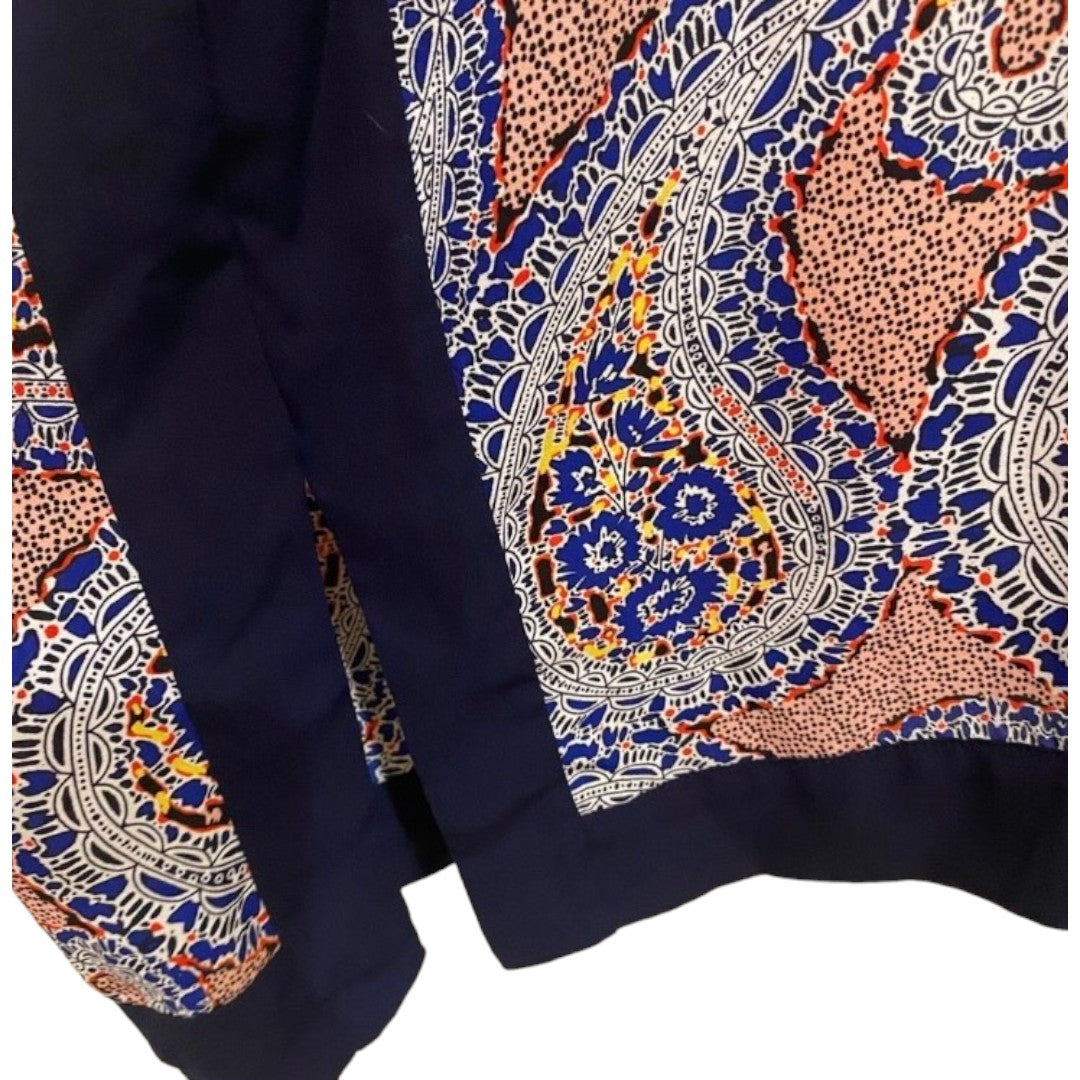 J.Crew Paisley Color Block Tunic