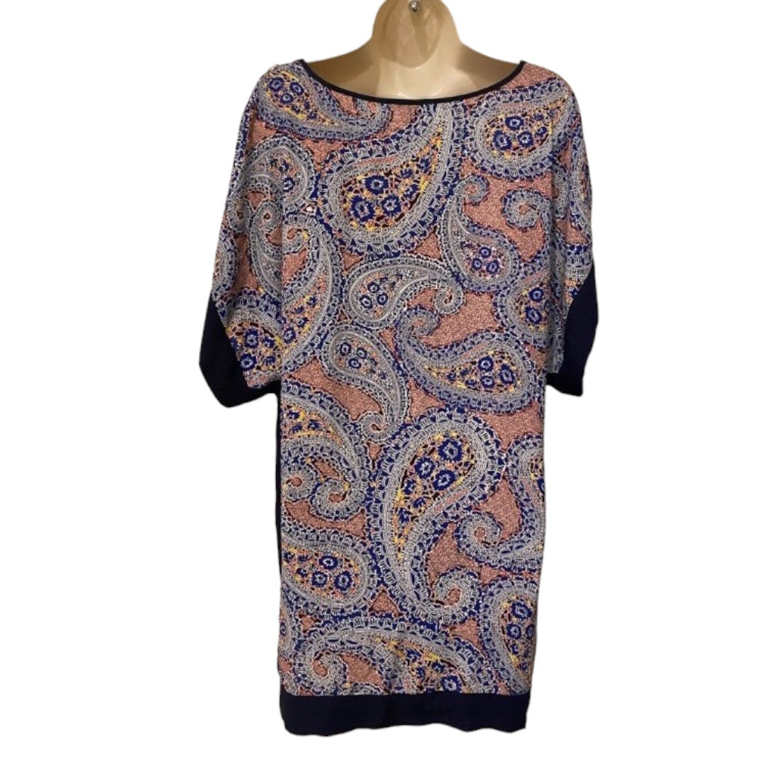 J.Crew Paisley Color Block Tunic