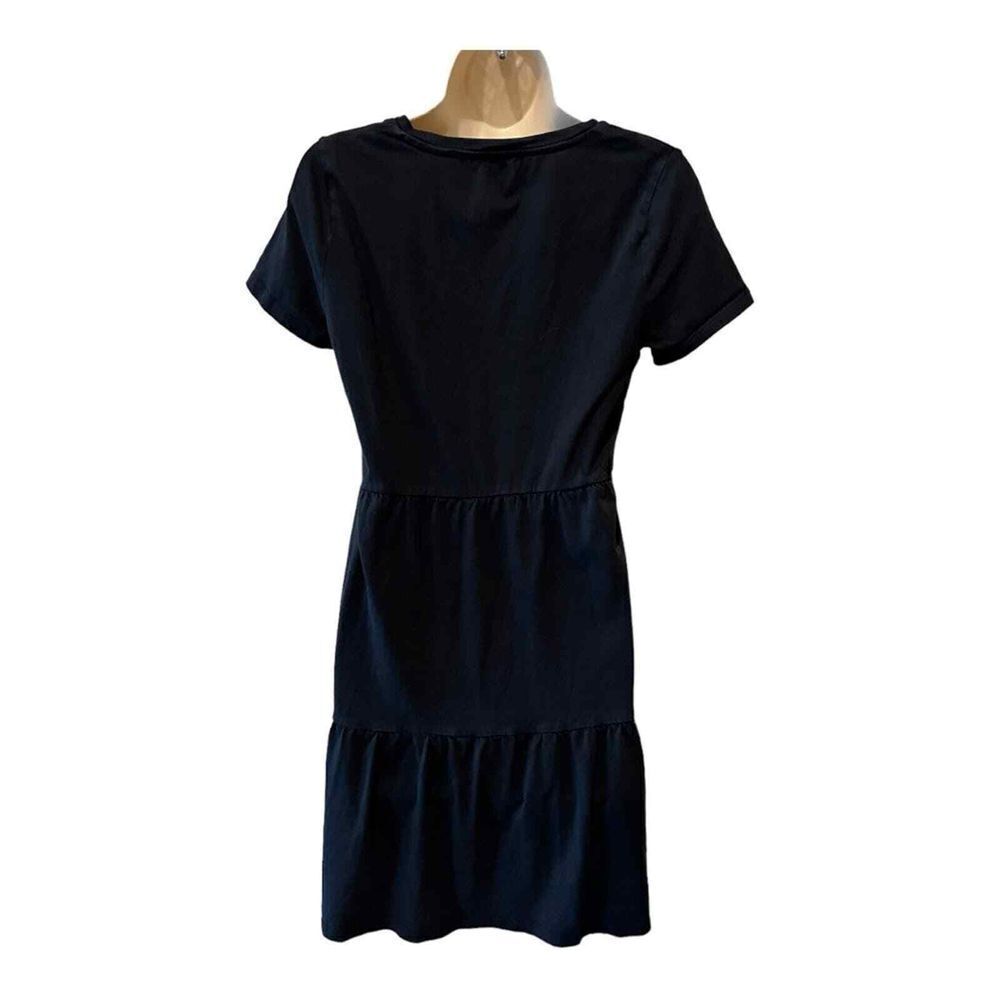 J.Crew Black Tiered Dress - Haute Poppy