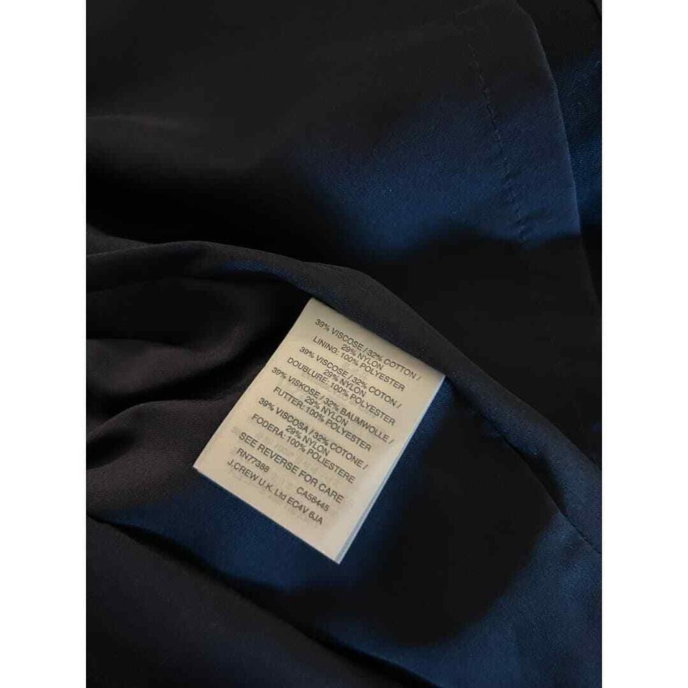 J.Crew Natalia Leavers Lace Dress Navy - Haute Poppy