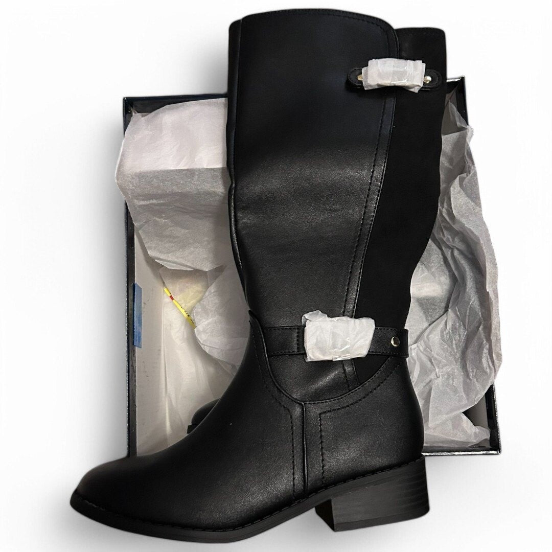 Karen Scott Leandraa Riding Boots Black - Haute Poppy