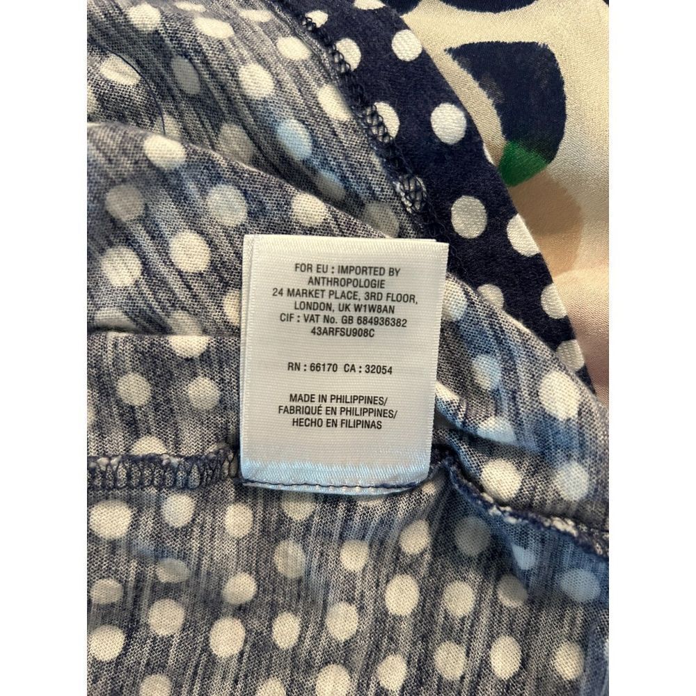 Meadow Rue Anthropologie Floral Polka Dot Tank - Haute Poppy