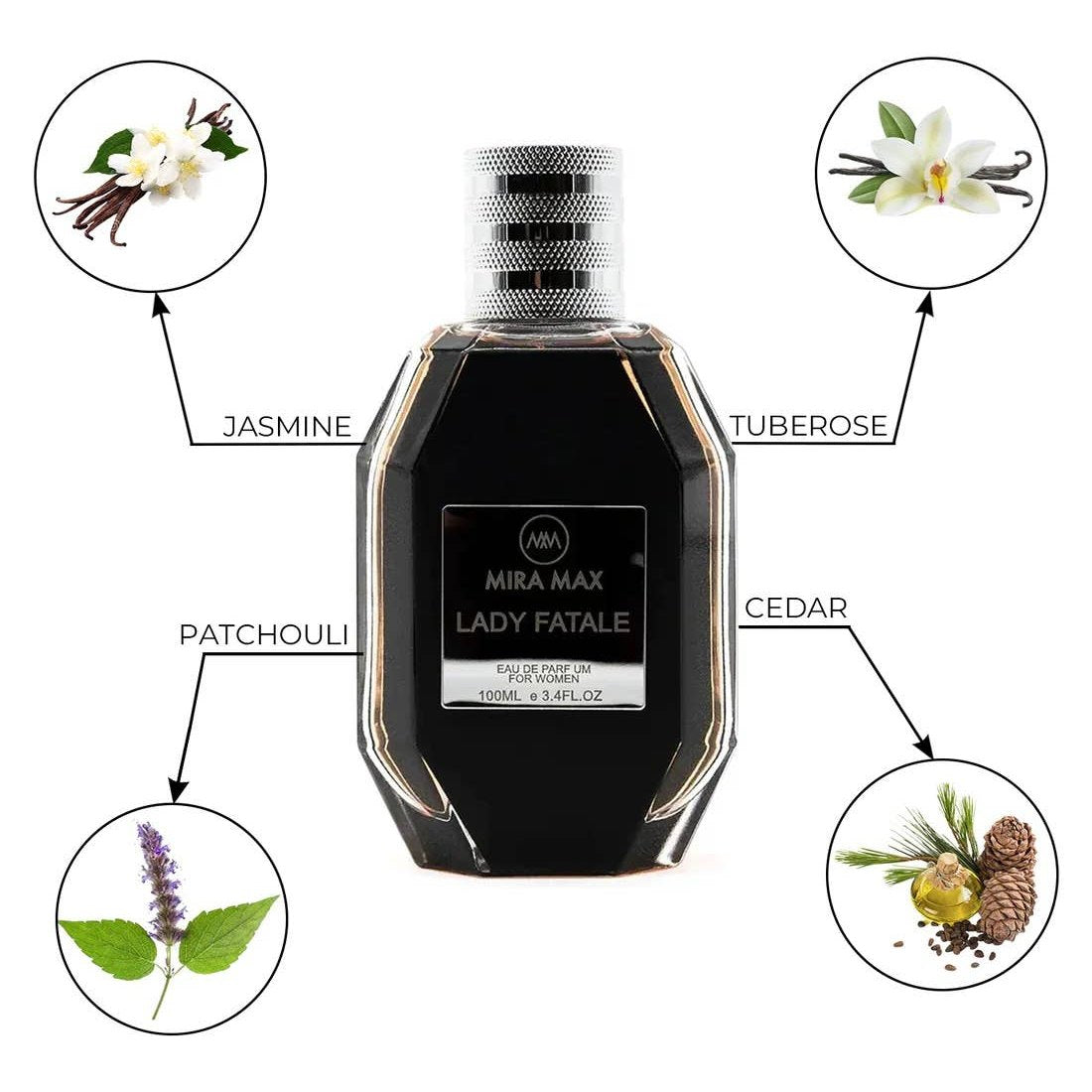 MIRA Lady Fatale for Women EDP 3.4oz - Haute Poppy