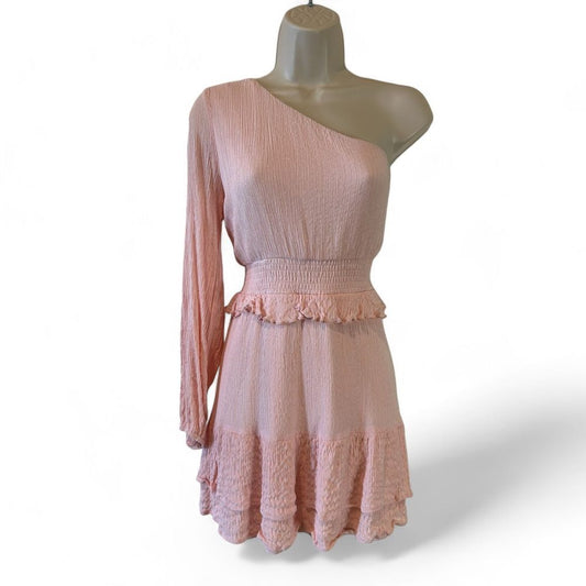 Peach Love California Pink Love Is In The Air Dress - Haute Poppy
