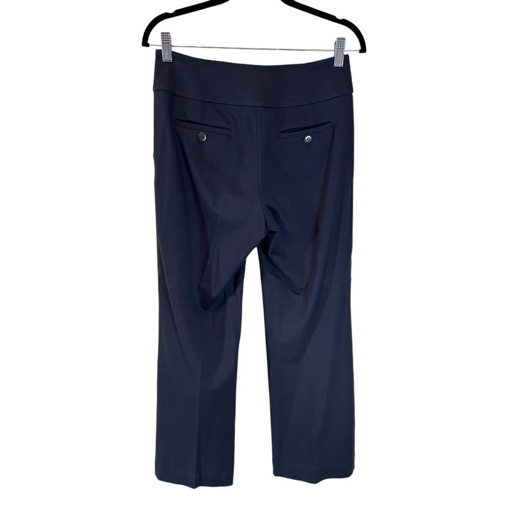 Pendleton Navy Blue Professional Dress Pants with Button Detail - Haute Poppy