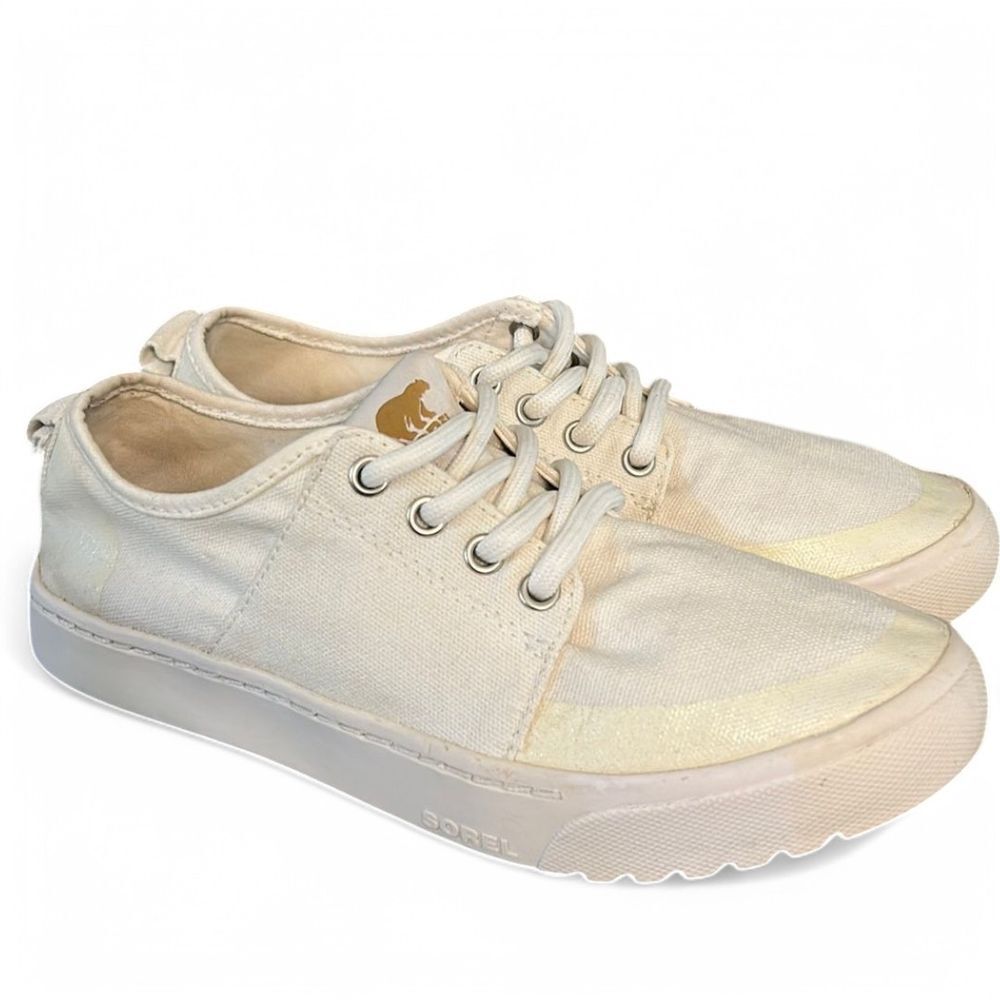 Sorel White Campsneak - Haute Poppy