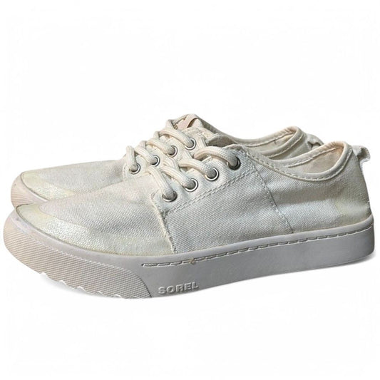 Sorel White Campsneak - Haute Poppy