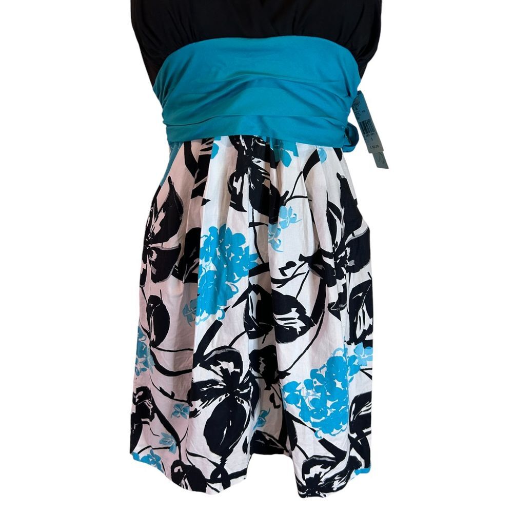 Speechless Floral Halter Cocktail Dress - Haute Poppy