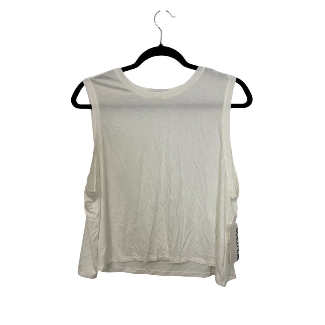 Splits59 Cropped Workout Tank Top - Haute Poppy