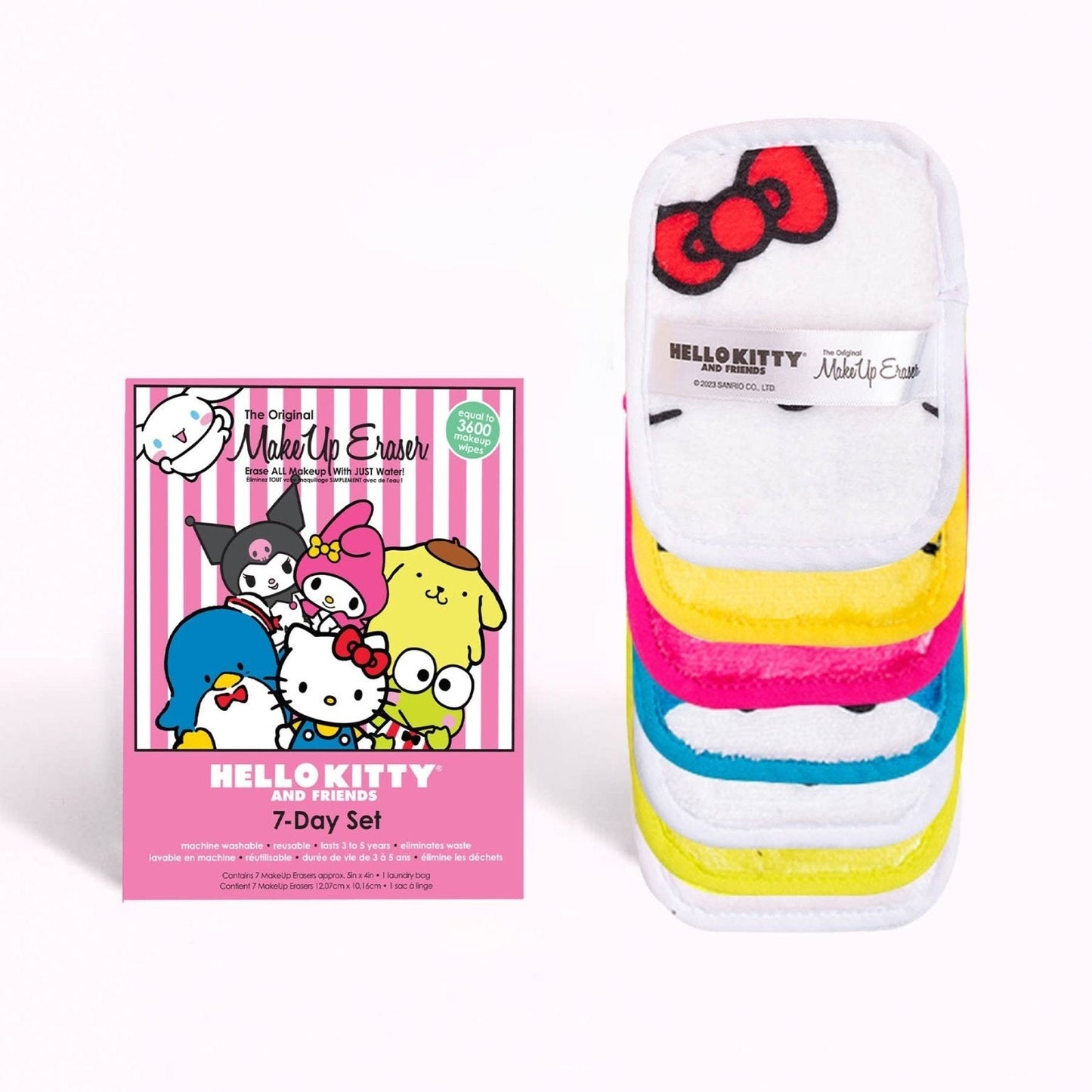The Original MakeUp Eraser Hello Kitty & Friends 7 - Day Gift Set © Sanrio - Haute Poppy