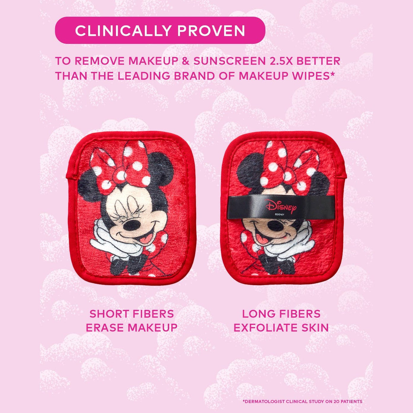 The Original MakeUp Eraser Mickey & Minnie 7 - Day Gift Set © Disney - Haute Poppy