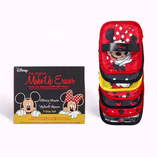 The Original MakeUp Eraser Mickey & Minnie 7 - Day Gift Set © Disney - Haute Poppy