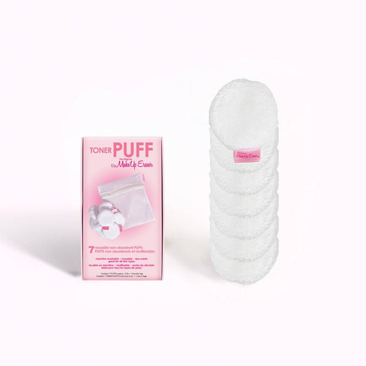 The Original MakeUp Eraser Toner Puff 7 Pack - Haute Poppy