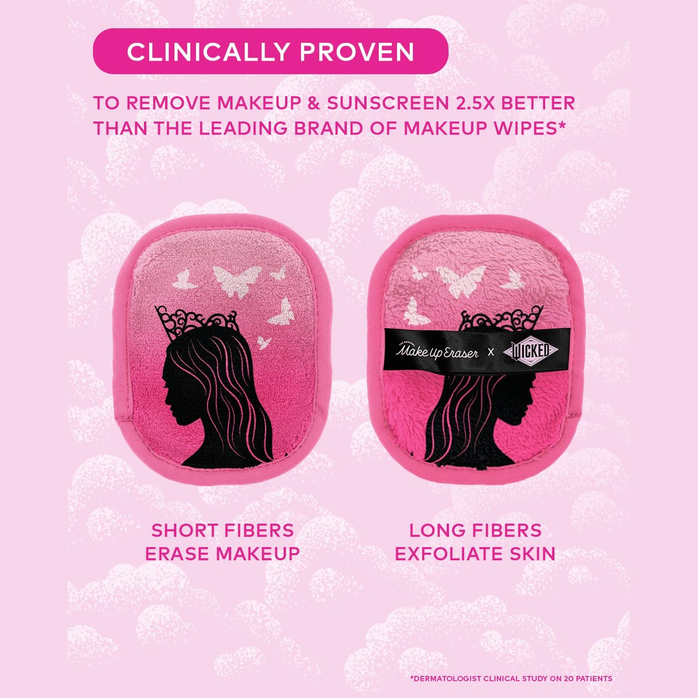 The Original MakeUp Eraser Wicked 7 - Day MakeUp Eraser Set - Haute Poppy