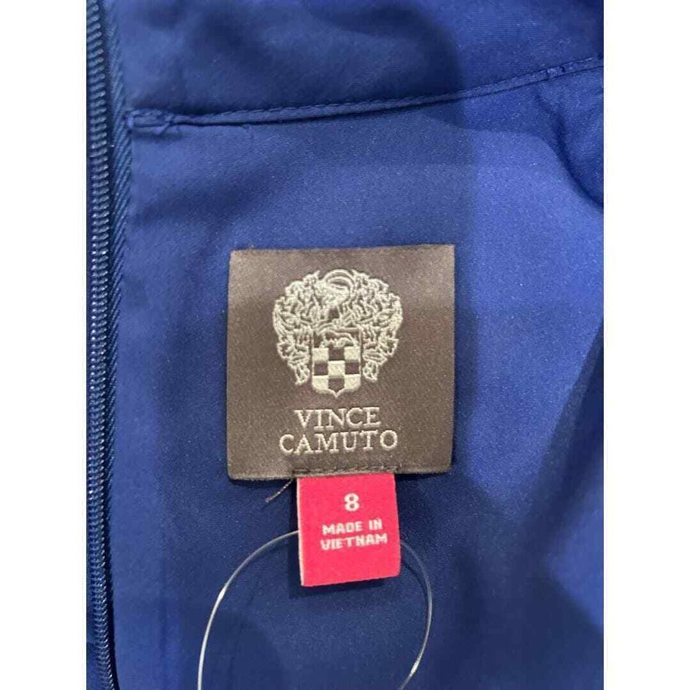 Vince Camuto Laguna Scalloped Trim Halter Shift Dress - Haute Poppy