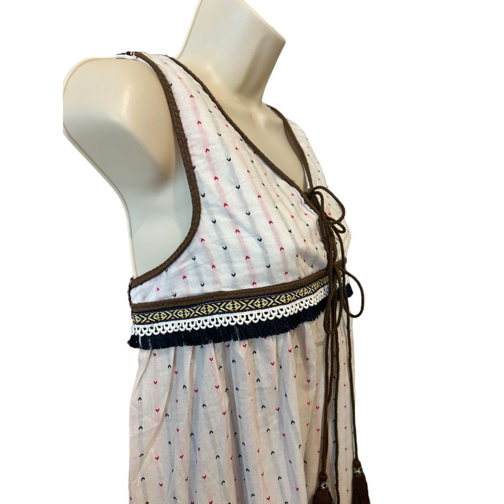 Vizio Boho Tassel Dress - Haute Poppy