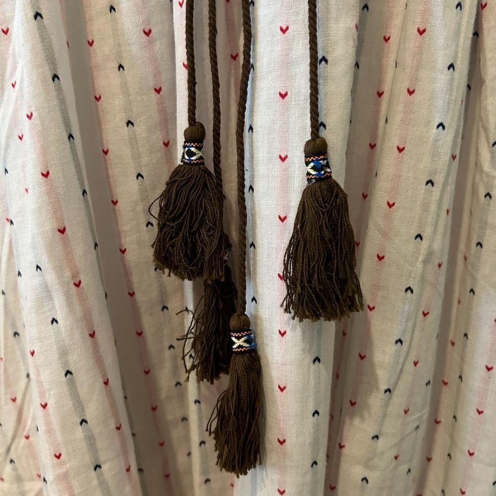 Vizio Boho Tassel Dress - Haute Poppy