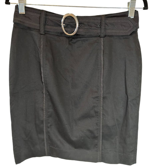 White House Black Market Belted Pencil Skirt Professional Office Wear - Haute Poppy