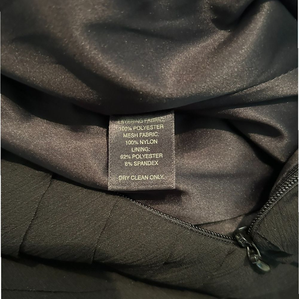 White House Black Market Ruffled Black Dress - Haute Poppy